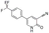 3-CYANO-5-[(TRIFLUOROMETHYL)PHENYL]-2(1H)-PYRIDONE 结构式