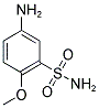 5-AMINO-2-METHOXY-BENZENESULFONAMIDE 结构式