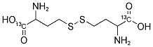 DL-HOMOCYSTINE-1,1'-13C2 结构式