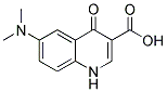 6-DIMETHYLAMINO-4-OXO-1,4-DIHYDRO-QUINOLINE-3-CARBOXYLIC ACID 结构式