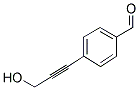4-(3-Hydroxy-prop-1-ynyl)-benzaldehyde 结构式