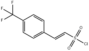 2-(4-TRIFLUOROMETHYL PHENYL)-ETHENESULFONYL CHLORIDE 结构式