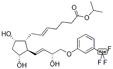 5-反式氟前列腺素异丙酯 结构式
