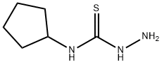 N-CYCLOPENTYLHYDRAZINECARBOTHIOAMIDE 结构式