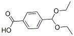 4-DIETHOXYMETHYL-BENZOIC ACID 结构式