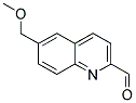 6-METHOXYMETHYL-QUINOLINE-2-CARBALDEHYDE 结构式