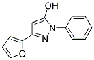 5-FURAN-2-YL-2-PHENYL-2H-PYRAZOL-3-OL 结构式