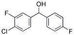 (4-氯苯基)(3,4-二氟苯基)甲醇 结构式