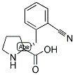 ALPHA-(2-CYANOBENZYL)-(R)-PROLINE 结构式