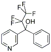 2,2,3,3,3-PENTAFLUORO-1-PHENYL-1-PYRIDIN-3-YL-PROPANOL 结构式