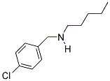 N-(4-CHLOROBENZYL)-N-PENTYLAMINE 结构式