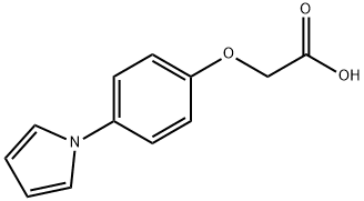 2-(4-(1H-吡咯-1-基)苯氧基)乙酸 结构式