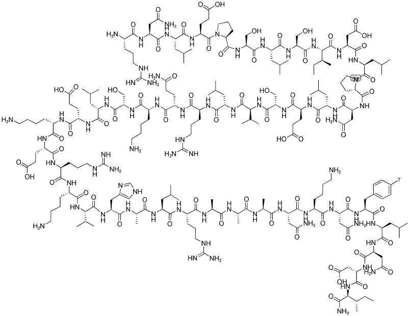 DIURETIC HORMONE ANALOGUE, [3H] 结构式