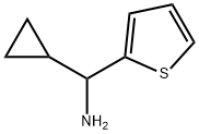 环丙基(噻吩-2-基)甲胺 结构式