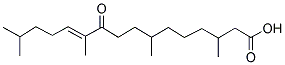 10-OXO-11-PHYTOENOIC ACID 结构式