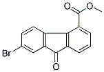 METHYL-2-BROMO-9-FLUORENONE-5-CARBOXYLATE 结构式