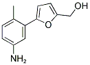 [5-(5-AMINO-2-METHYL-PHENYL)-FURAN-2-YL]-METHANOL 结构式