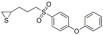 3-(4-PHENOXYPHENYLSULFONYL)PROPYLTHIIRANE 结构式