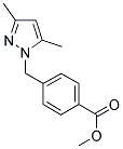 METHYL 4-[(3,5-DIMETHYL-1H-PYRAZOL-1-YL)METHYL]BENZENECARBOXYLATE 结构式