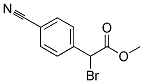 甲基 2-溴-2-(4-氰基苯基)醋酸盐 结构式