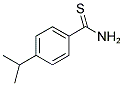 4-ISOPROPYLBENZENECARBOTHIOAMIDE 结构式