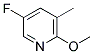 5-FLUORO-2-METHOXY-3-PICOLINE 结构式