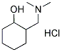 2-[(DIMETHYLAMINO)METHYL]CYCLOHEXANOL HYDROCHLORIDE 结构式