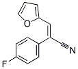 E-ALPHA-(4-FLUOROPHENYL)-BETA-(2-FURYL)ACRYLONITRILE 结构式