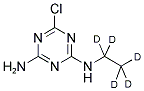 ATRAZINE-DESISOPROPYL D5 结构式