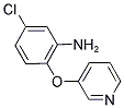 5-CHLORO-2-(PYRIDIN-3-YLOXY)-PHENYLAMINE 结构式