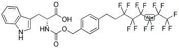 N-(F13 CBZ) D-TRYPTOPHAN 结构式