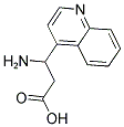 3-AMINO-3-QUINOLIN-4-YL-PROPIONIC ACID 结构式