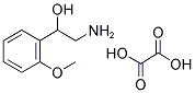 2-氨基-1-(2-甲氧基苯基)乙烷-1-草酸酯 结构式