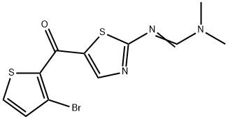 N'-(5-[(3-BROMO-2-THIENYL)CARBONYL]-1,3-THIAZOL-2-YL)-N,N-DIMETHYLIMINOFORMAMIDE