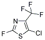 5-CHLORO-2-FLUORO-4-(TRIFLUOROMETHYL)THIAZOLE 结构式