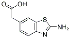 (2-AMINO-BENZOTHIAZOL-6-YL)-ACETIC ACID 结构式