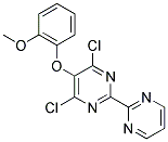 4,6-二氯-5-(2-甲氧基苯氧基)-2,2'-二嘧啶 结构式