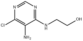 2-((5-氨基-6-氯嘧啶-4-基)氨基)乙烷-1-醇 结构式