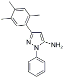 2-PHENYL-5-(2,4,5-TRIMETHYL-PHENYL)-2H-PYRAZOL-3-YLAMINE 结构式