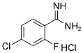 4-氯-2-氟苯甲酰胺盐酸盐 结构式