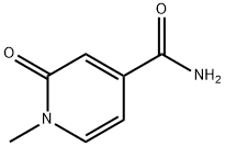 1-METHYL-2-OXO-1,2-DIHYDRO-4-PYRIDINECARBOXAMIDE 结构式