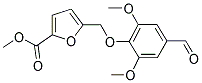 5-(4-FORMYL-2,6-DIMETHOXY-PHENOXYMETHYL)-FURAN-2-CARBOXYLIC ACID METHYL ESTER 结构式