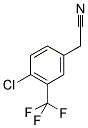 4-CHLORO-3-(TRIFLUOROMETHYL)PHENYLACETONITRILE 结构式