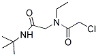 N-[2-(TERT-BUTYLAMINO)-2-OXOETHYL]-2-CHLORO-N-ETHYLACETAMIDE 结构式