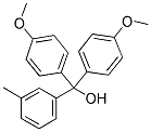4,4'-DIMETHOXY-3''-METHYLTRITYL ALCOHOL 结构式