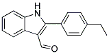 2-(4-Ethylphenyl)-1H-indole-3-carbaldehyde 结构式
