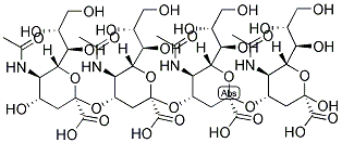 N-ACETYLNEURAMINIC ACID TETRAMER 结构式