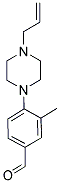 4-(4-ALLYLPIPERAZIN-1-YL)-3-METHYLBENZALDEHYDE 结构式