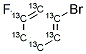 1-BROMO-3-FLUOROBENZENE-13C6 结构式