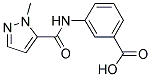 3-[(2-METHYL-2 H-PYRAZOLE-3-CARBONYL)-AMINO]-BENZOIC ACID 结构式